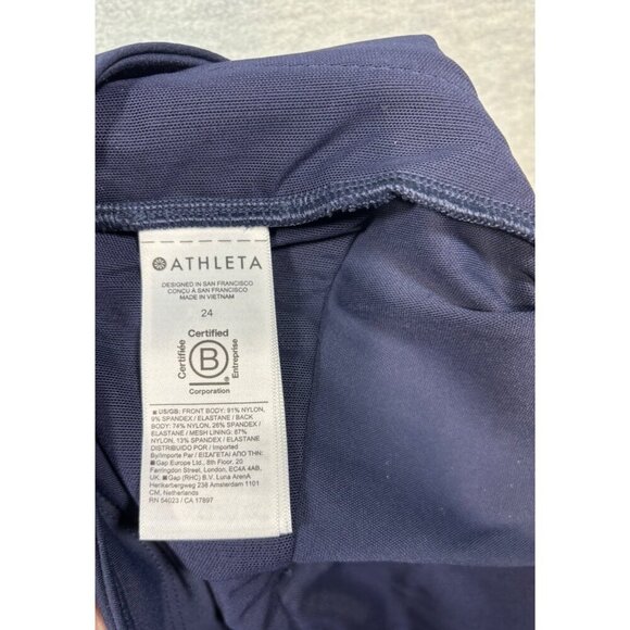 Athleta Womens Headlands Hybrid Pants‎ Joggers Size 24 3X Blue Gray - Picture 6 of 9